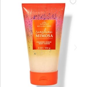 Bath and body works SUNSHINE MIMOSA FOAMING SUGAR BODY SCRUB